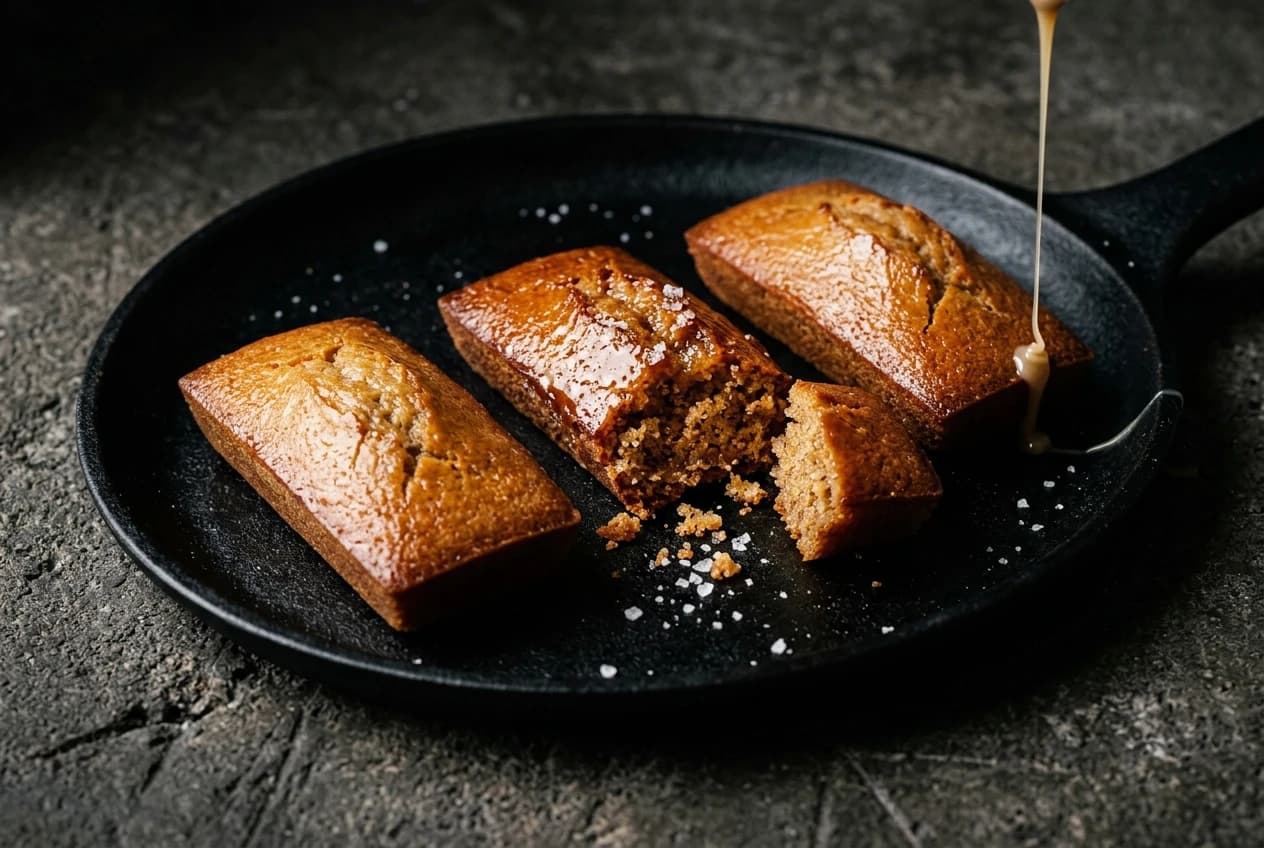 Financier Miso-Caramel