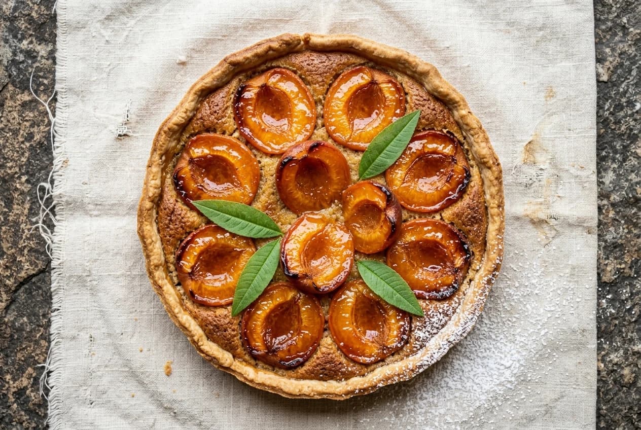 Tarte Abricot Verveine